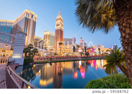 Las Vegas, Nevada, USA Cityscape 59588762
