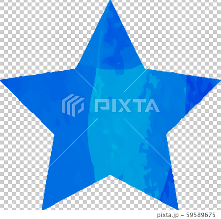 星_ほし_イラスト_切り絵風_クリスマス_オーナメント_star_七夕 59589675