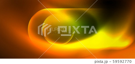 Neon glowing techno lines, blue hi-tech futuristic abstract background template Neon glowing techno lines, blue hi-tech futuristic abstract background template 59592770