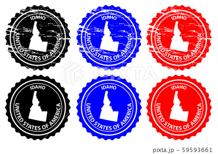 Idaho rubber stamp Idaho rubber stamp 59593661