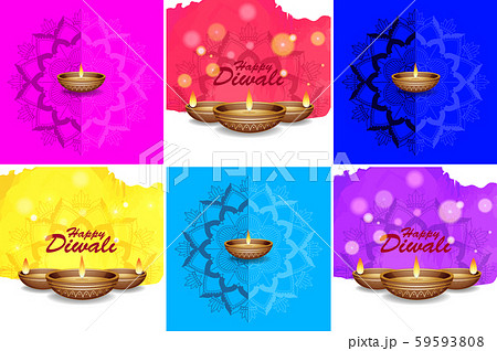 Background template with mandala designs 59593808