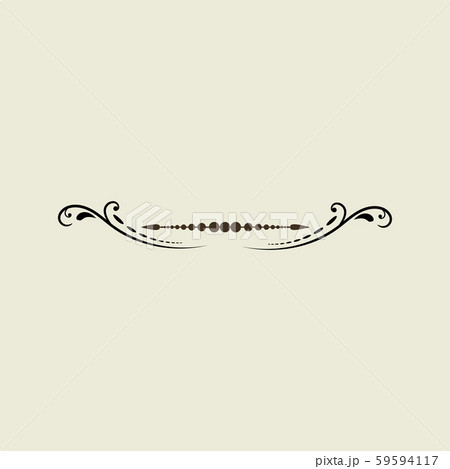 Victorian Grunge Card Elements. Flourishes Retro Royal Luxury Invitation 59594117