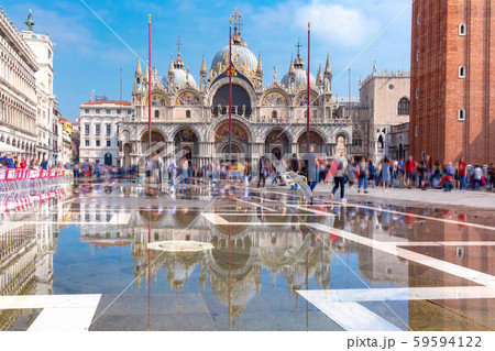 San Marco square at sunrise. Venice, Italy 59594122