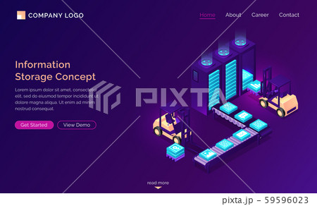 Information storage isometric concept, technology Information storage isometric concept, technology 59596023