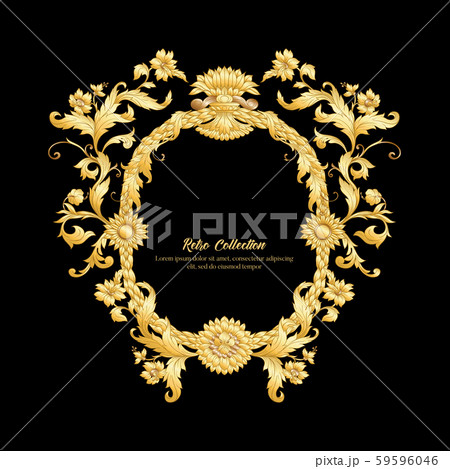 Elements In baroque, rococo, victorian 59596046