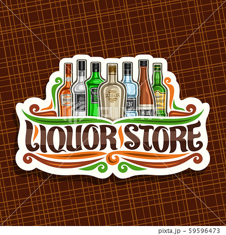 Vector logo for Liquor Store 59596473
