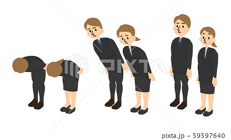 パペット会社員会釈セット パペット会社員会釈セット 59597640