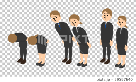 パペット会社員会釈セット パペット会社員会釈セット 59597640