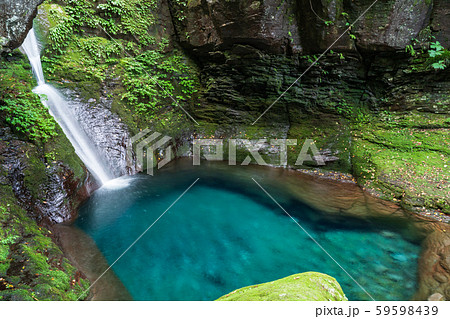 栃木県矢板市　おしらじの滝　（8月） 59598439