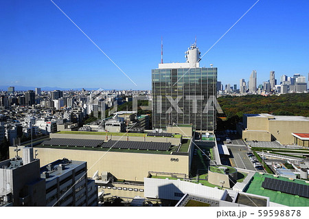 11月 NHK放送センター07遠景 11月 NHK放送センター07遠景 59598878