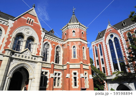 10月 港区63慶應義塾大学図書館旧館・ゴシック式煉瓦建築 10月 港区63慶應義塾大学図書館旧館・ゴシック式煉瓦建築 59598894