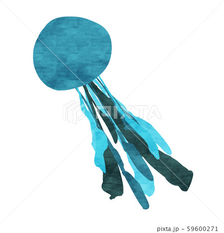 青色のクラゲ 59600271