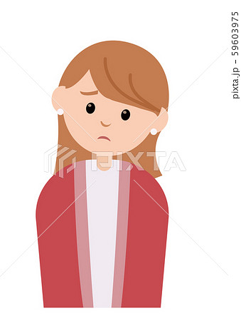 悩むヤング女性 59603975