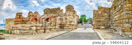 Entrance to the Old Town of Nessebar, Bulgaria 59604112