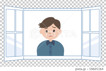 悩むヤング男性 59605164