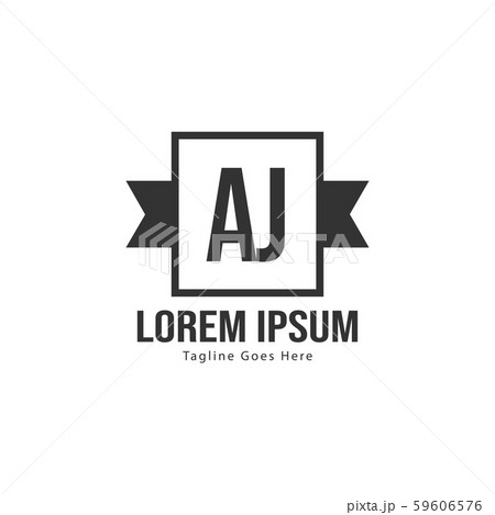 AJ Letter Logo Design. Creative Modern AJ Letters 59606576