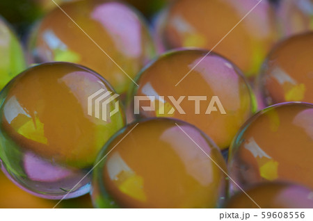 Yellow glass balls Yellow glass balls 59608556