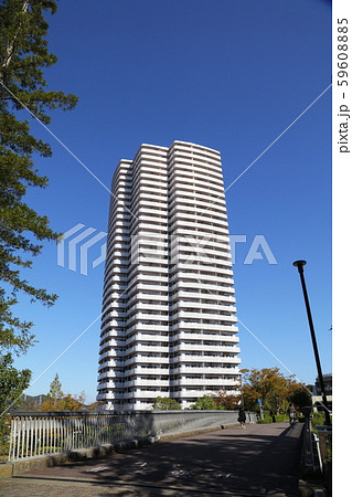 高層マンション　高層ビル　マンション　ビル　住宅　高層タウン 59608885