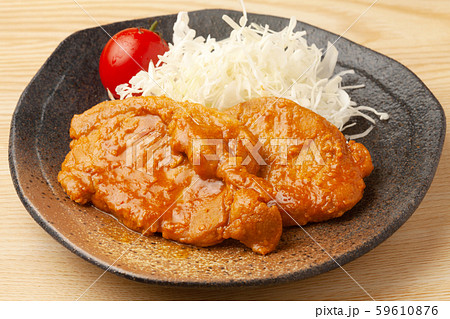 豚ロースの味噌漬け焼き 59610876