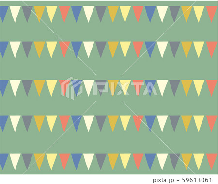 旗　フラグ　背景　シームレス　パターン 59613061