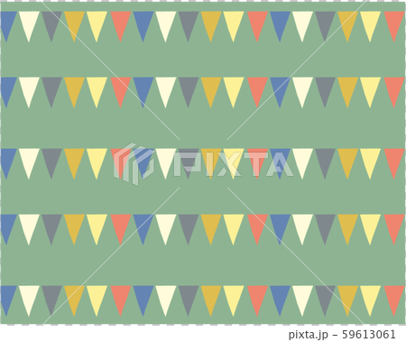 旗　フラグ　背景　シームレス　パターン 59613061