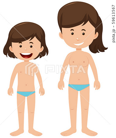 Set of young blank girls Set of young blank girls 59613567