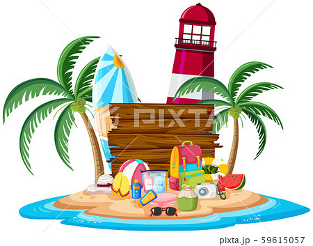 A Summer Element on Island A Summer Element on Island 59615057