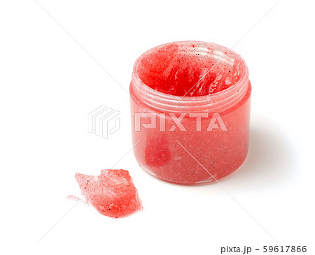 Body scrub in jar isolated Body scrub in jar isolated 59617866