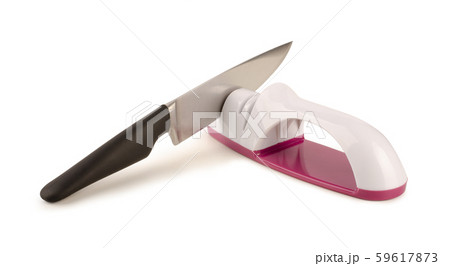 Grindstone and knife 59617873