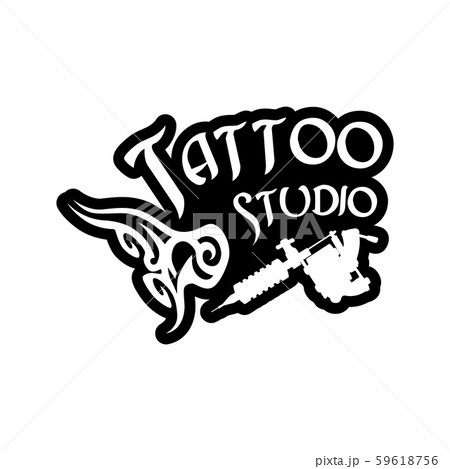 Vector logo for tattoo salon and Studio Vector logo for tattoo salon and Studio 59618756