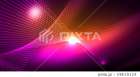 Shiny neon space background 59619124