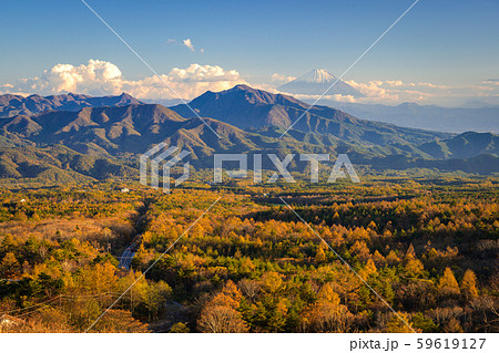 秋の清里高原　美し森 59619127