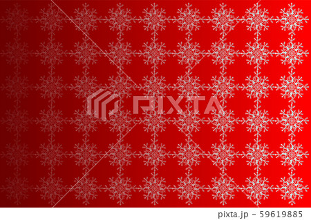 クリスマス 素材 テンプレート 雪の結晶 赤のグラデーション 背景のイラスト素材