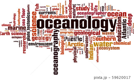 Oceanology word cloud Oceanology word cloud 59620017