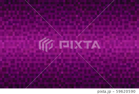 Abstract magenta gradient background. Texture with pixel square blocks. Mosaic pattern. 59620590
