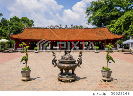 Temple of Literature, Fourth Courtyard and House of Ceremonies, Hanoi, Vietnam 59622148