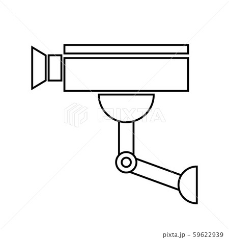Surveillance camera icon. 59622939