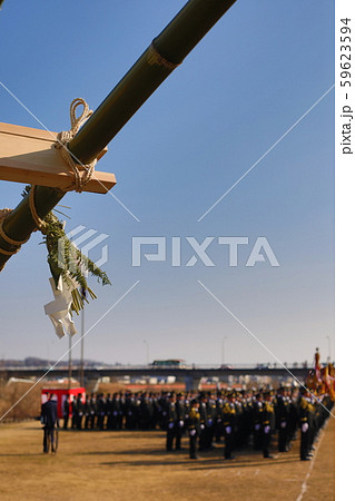 出初式のはしご 出初式のはしご 59623594