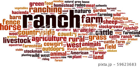 Ranch word cloud 59623683