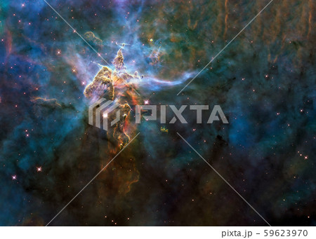 Deep space. Mystic Mountain of Carina Nebula 59623970