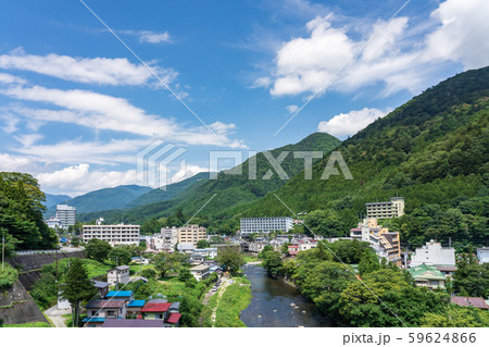 栃木県那須塩原市　塩原温泉　（8月） 59624866