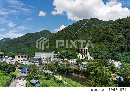 栃木県那須塩原市　塩原温泉　（8月） 59624871