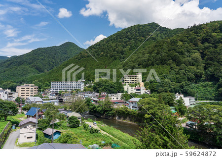 栃木県那須塩原市　塩原温泉　（8月） 59624872
