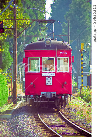 谷汲線の単行電車 谷汲線の単行電車 59625211