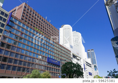 名古屋市中村区 名古屋駅前 名駅通り ビル群 名鉄グランドホテル 近鉄パッセ JRセントラルタワーズ 名古屋市中村区 名古屋駅前 名駅通り ビル群 名鉄グランドホテル 近鉄パッセ JRセントラルタワーズ 59625381