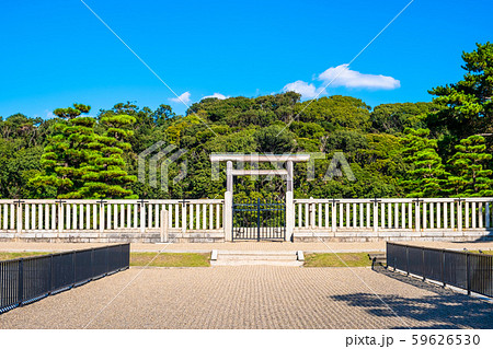 大山陵古墳　拝所 59626530