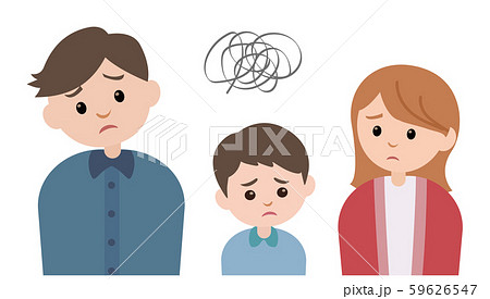 両親と息子 59626547