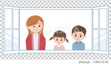 母と兄妹 59627216