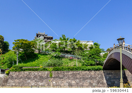 福知山城と昇龍橋 59630441