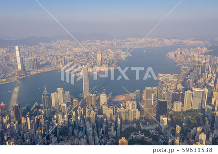 09 Oct 2019 Victoria Harbour, The Peak Hong Kong 09 Oct 2019 Victoria Harbour, The Peak Hong Kong 59631538